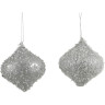 Подвеска шар-луковка HOUSE OF SEASONS, 2 вида, 10*10 см, серебро 83855